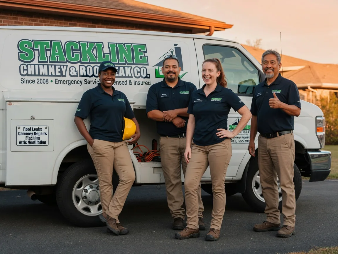 Chimney flashing repair company in Mackey, IN
